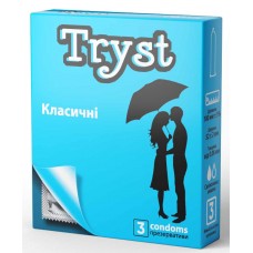 Презервативи TRYST Classic 3шт класичні