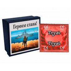 Презервативы TRYST 5шт Подарочная коробочка с кораблем